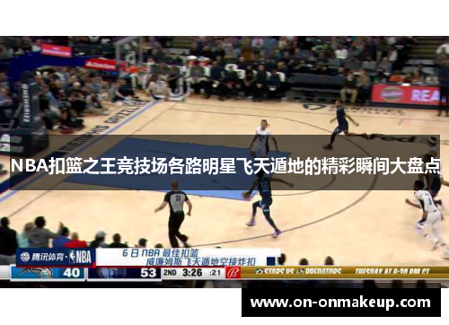 NBA扣篮之王竞技场各路明星飞天遁地的精彩瞬间大盘点